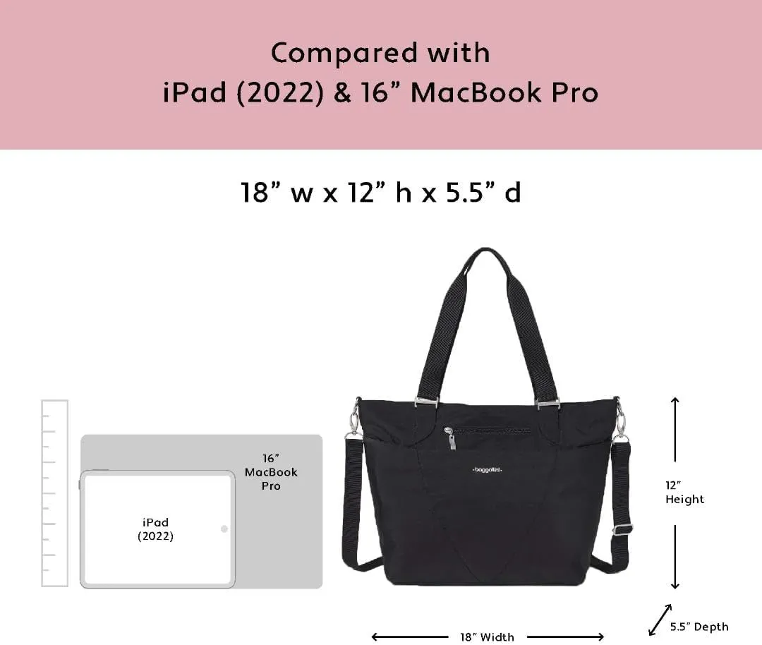 Baggallini unisex adult Avenue Tote