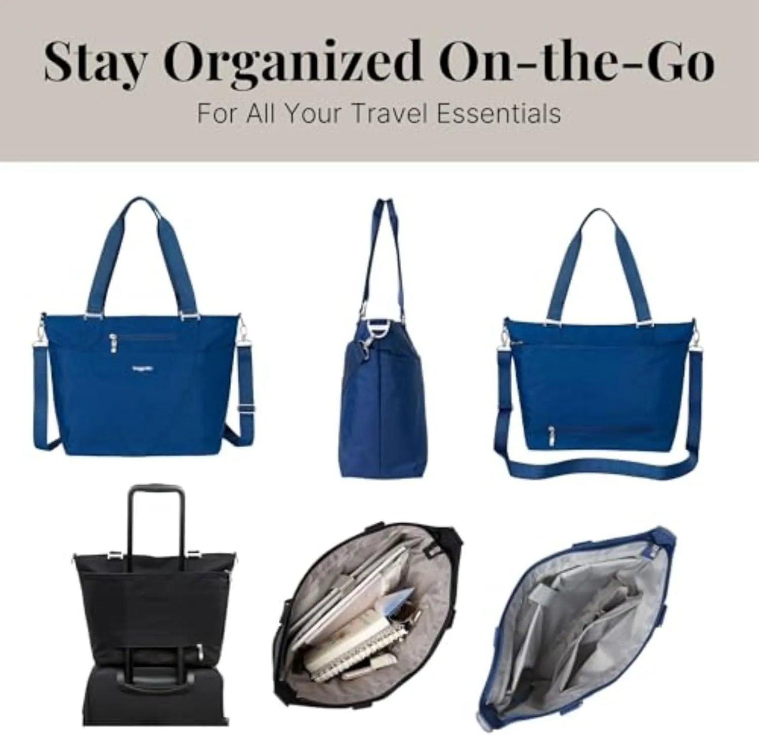 Baggallini unisex adult Avenue Tote