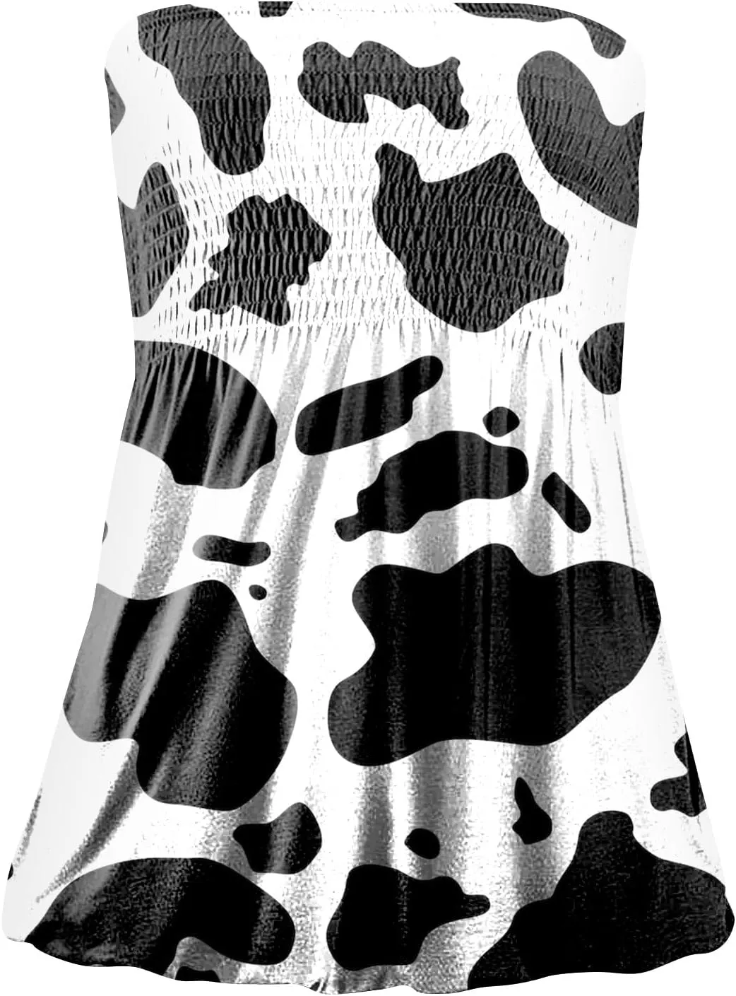 Cdiecer Tube Tops for Women Off Shoulder Tops Strapless Tank Top Bandeau Sleeveless Shirts Summer Vacation Tube Tops