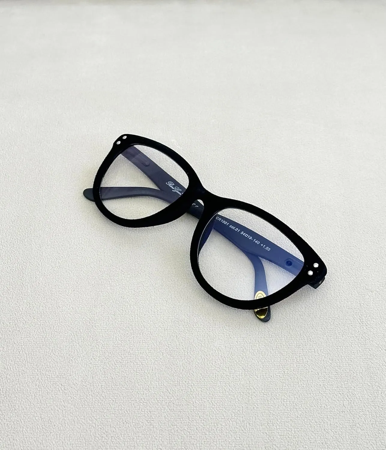 Hypoallergenic Velvet Rimmed, Blue Light Blocking Cat Eye Reading Glasses