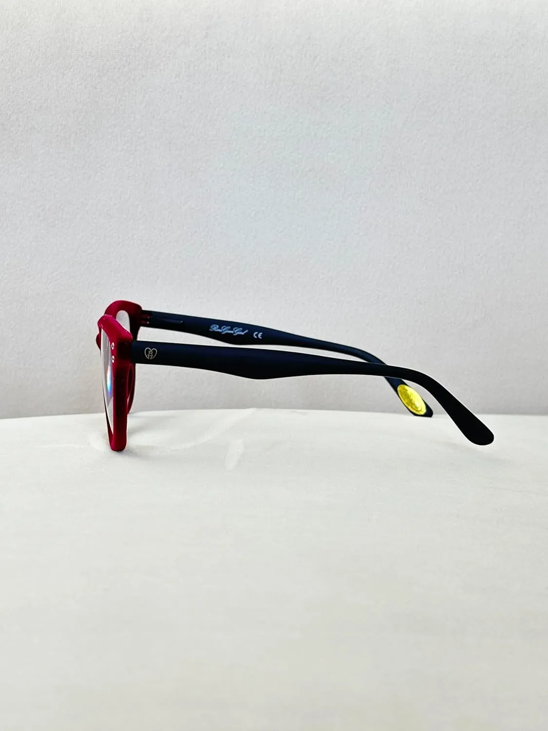 Hypoallergenic Velvet Rimmed, Blue Light Blocking Cat Eye Reading Glasses