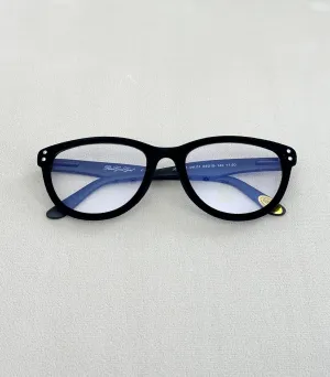 Hypoallergenic Velvet Rimmed, Blue Light Blocking Cat Eye Reading Glasses