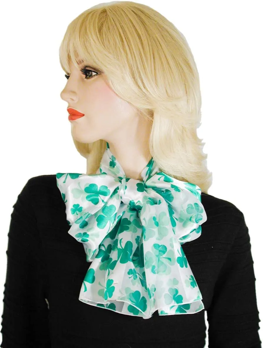 Light and Bright Shamrock Scarves for St Patrick's Day Lightweight and Silky