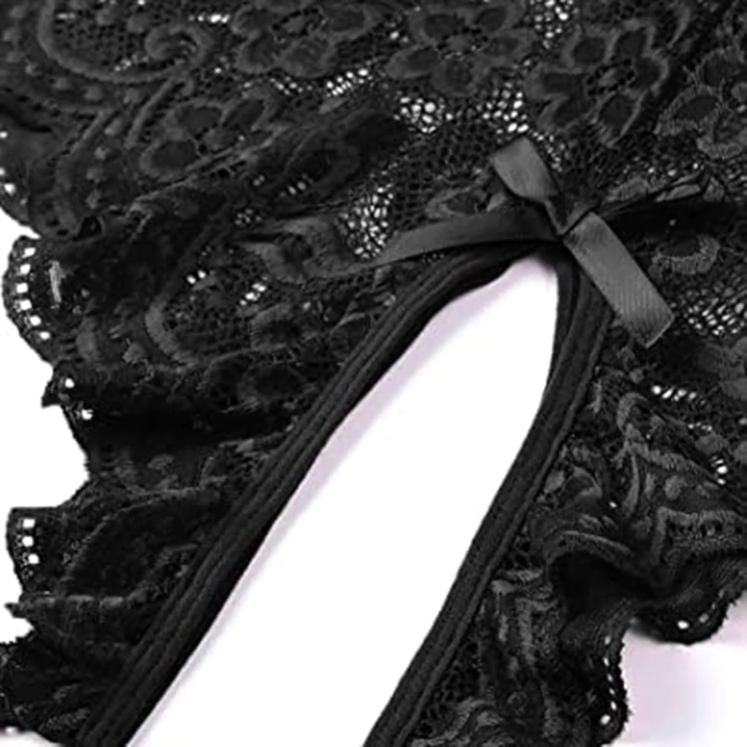 Lingerie Sets for Women Sexy Snap Crotch Sexy Mesh Teddy Bodysuit Bridal Lingerie Hollow Out Wicked