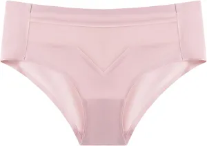 Mid Waist Quick Drying Ice Silk Panties Thin Non Marking Ice Silk Underwear Women’s Ice Silk Eves Underwear Women