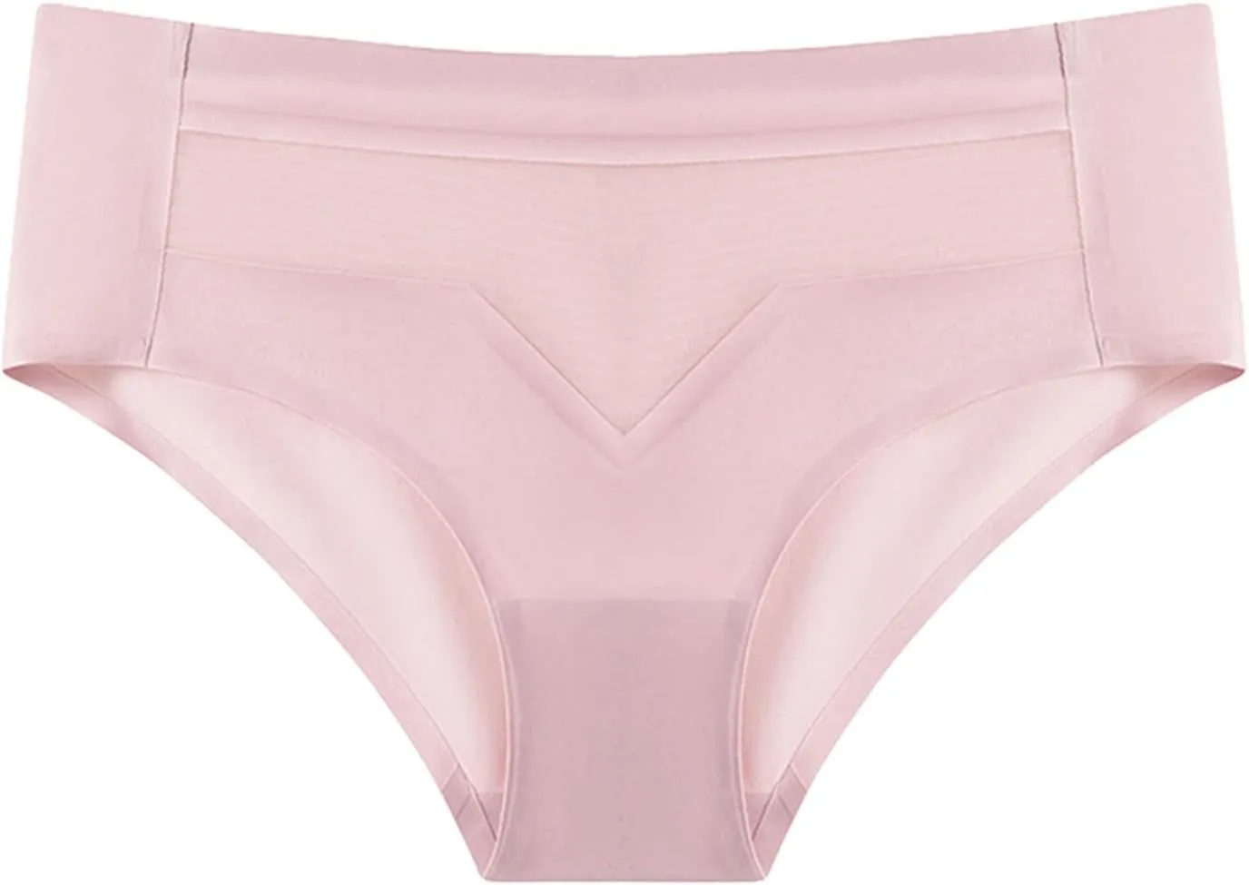 Mid Waist Quick Drying Ice Silk Panties Thin Non Marking Ice Silk Underwear Women’s Ice Silk Eves Underwear Women