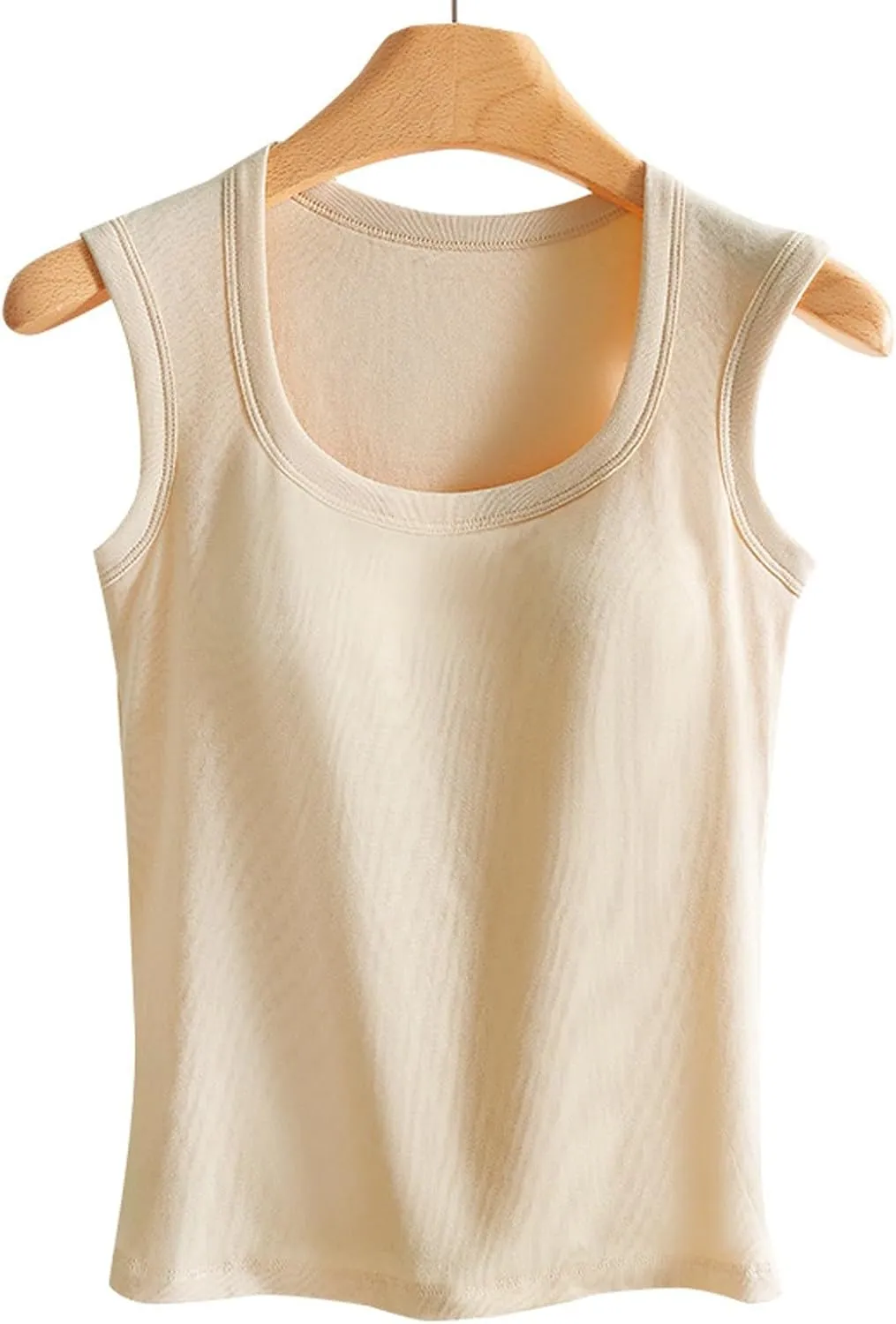 Nursing Tank Tops for Breastfeeding Crew Neck Sleeveless Maternity Tank Tops Sports Bras Workout Pregnancy Crop Tops