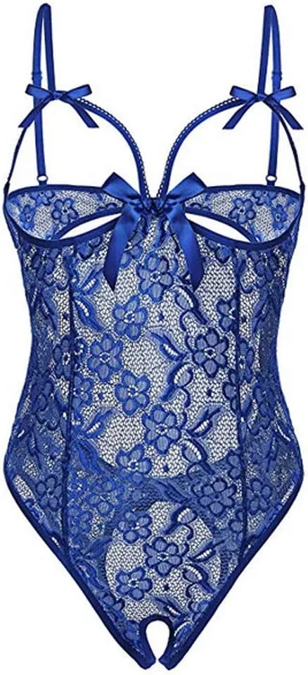 Sexy Outfit For Women Lace Pajamas Garment Underwear Lace Babydoll Strap Chemise Mesh Sleepwear Outfits Sex Lingerie