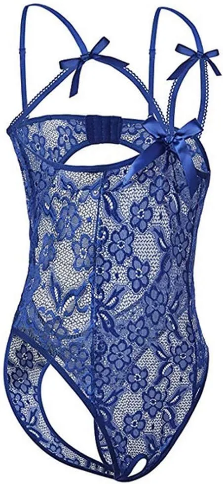 Sexy Outfit For Women Lace Pajamas Garment Underwear Lace Babydoll Strap Chemise Mesh Sleepwear Outfits Sex Lingerie