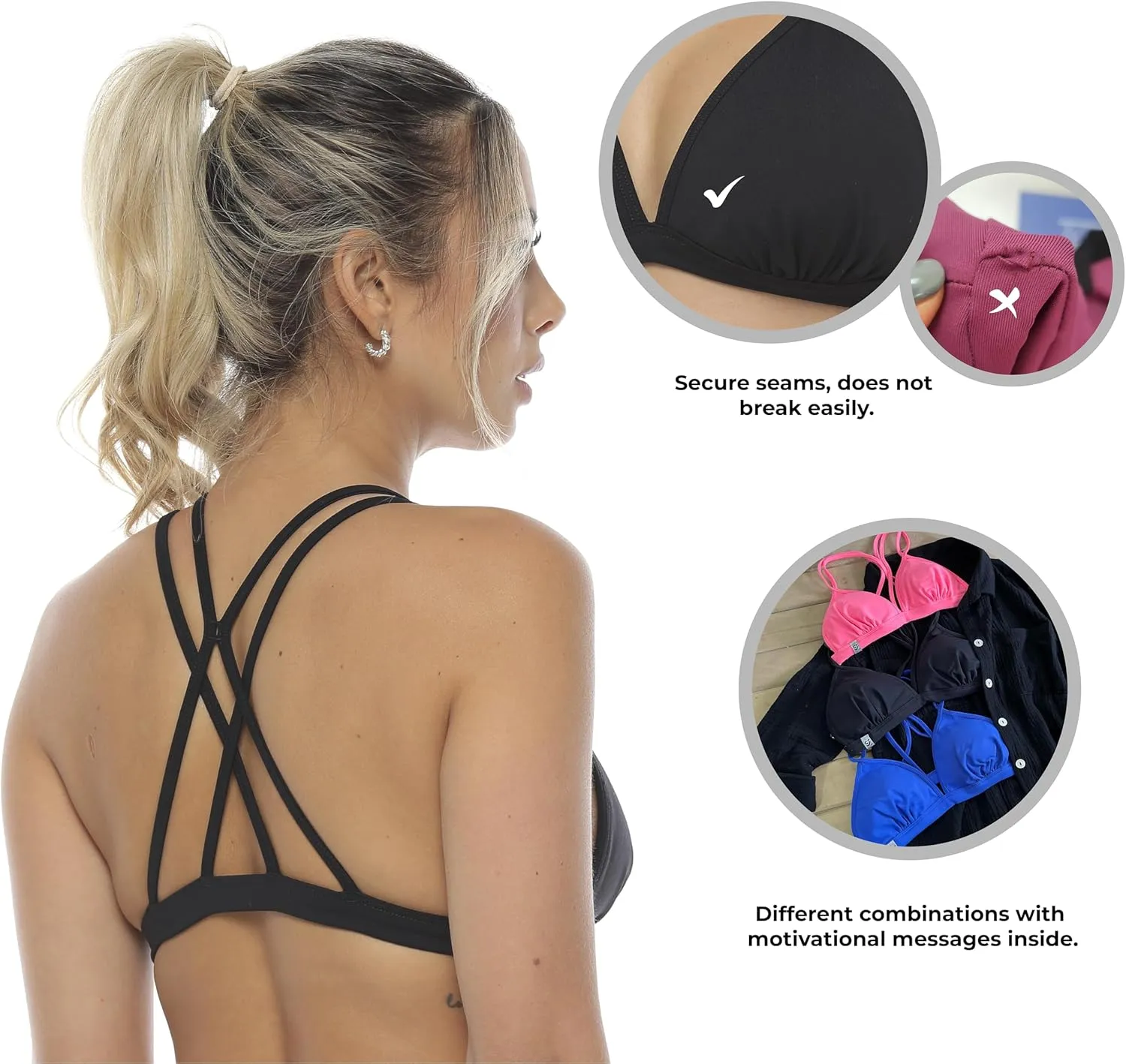Sports Bras for Women, Workout Tops for Women, Sports Bras for Women high Support, Womens Tops, Yoga Tops, Colombian