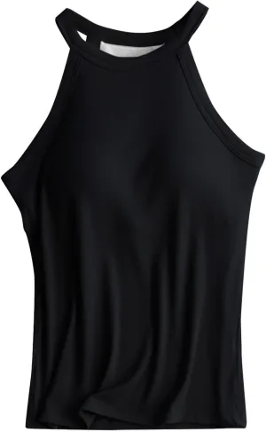 Tank Tops with Built in Bras Athletic Tank Tops for Women Ribbed Tank Top Fitness Workout Running Tops Summer