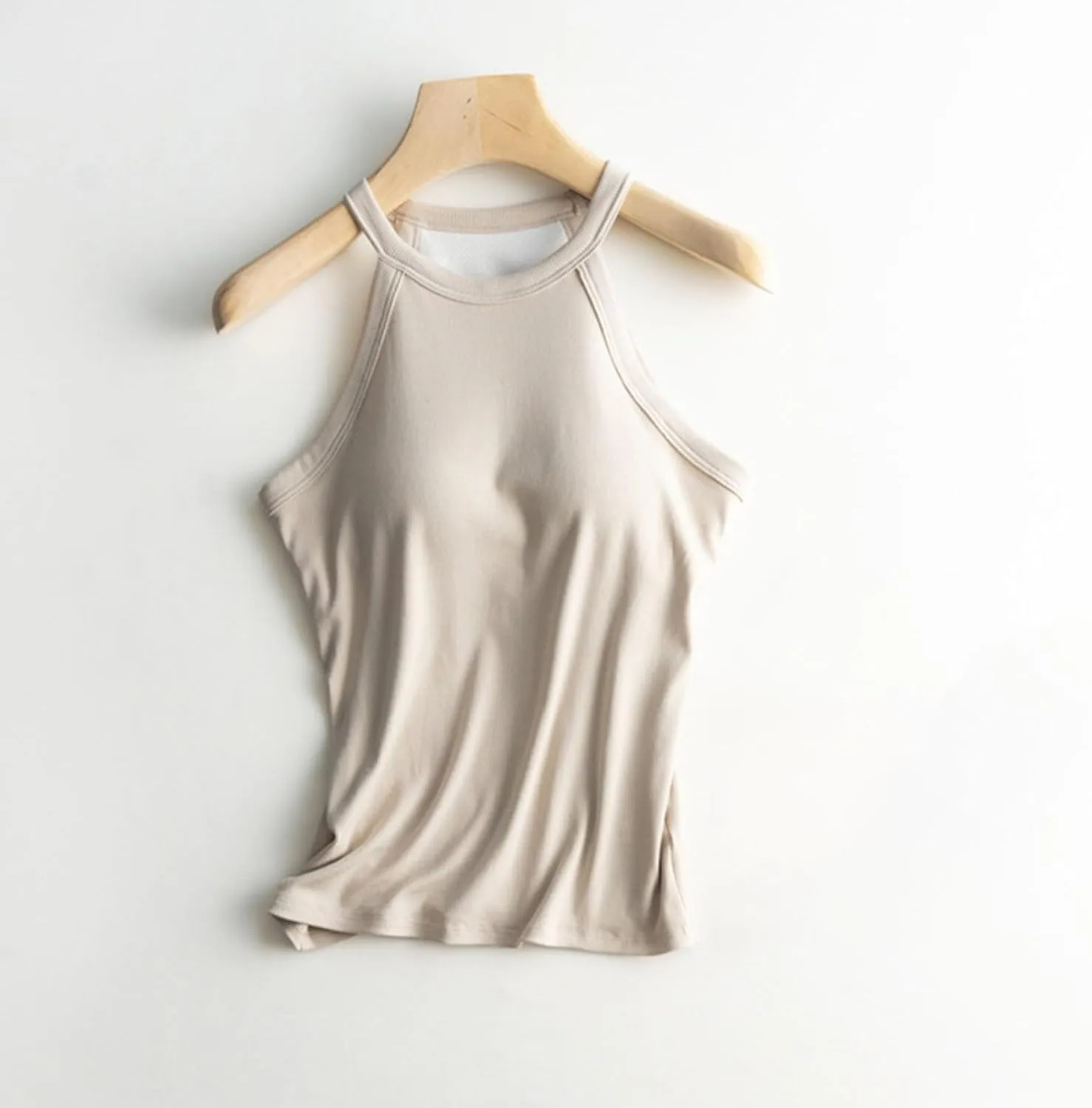 Tank Tops with Built in Bras Athletic Tank Tops for Women Ribbed Tank Top Fitness Workout Running Tops Summer