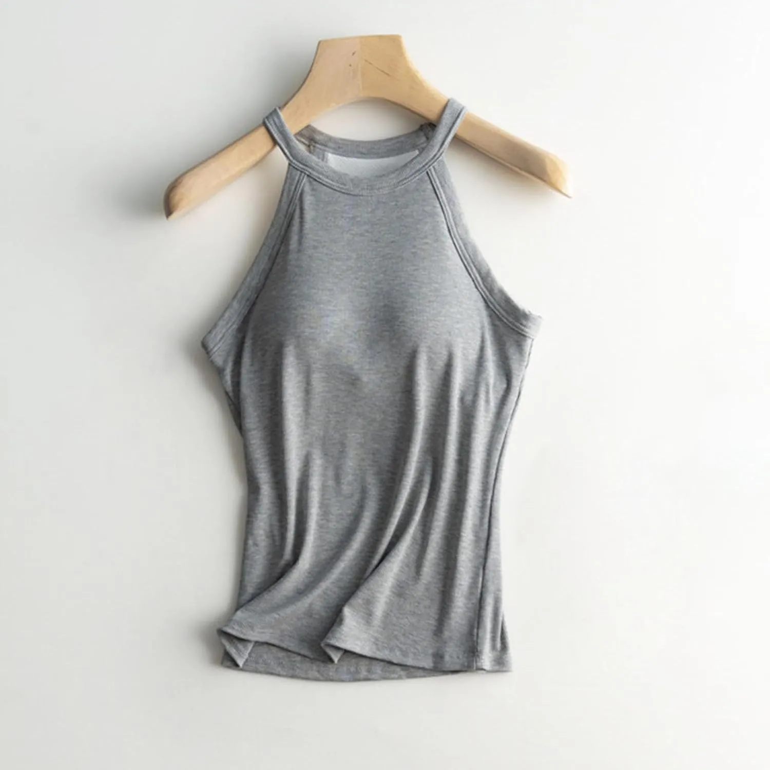 Tank Tops with Built in Bras Athletic Tank Tops for Women Ribbed Tank Top Fitness Workout Running Tops Summer