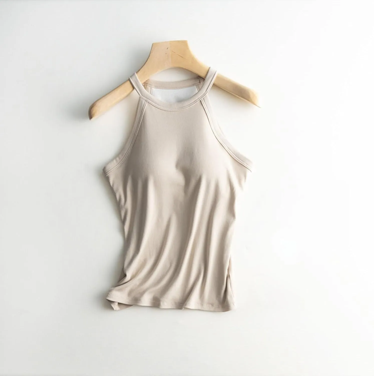 Tank Tops with Built in Bras Athletic Tank Tops for Women Ribbed Tank Top Fitness Workout Running Tops Summer