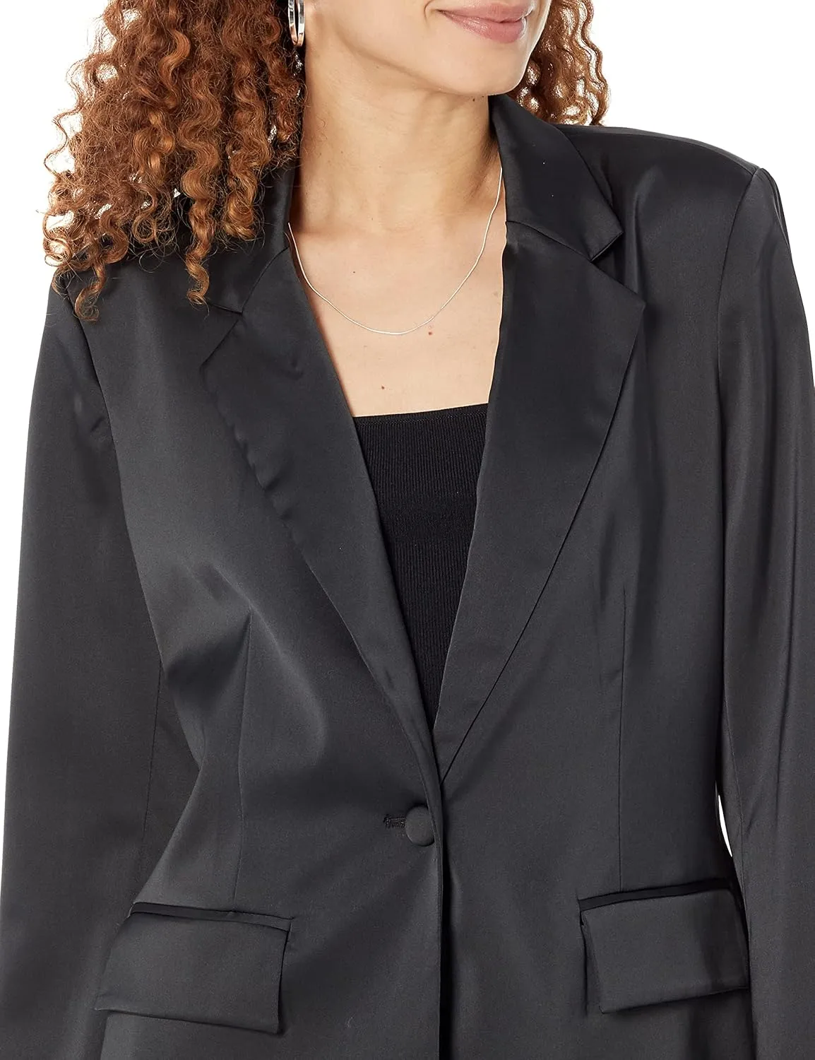The Drop Women's Zeke Silky Stretch Blazer
