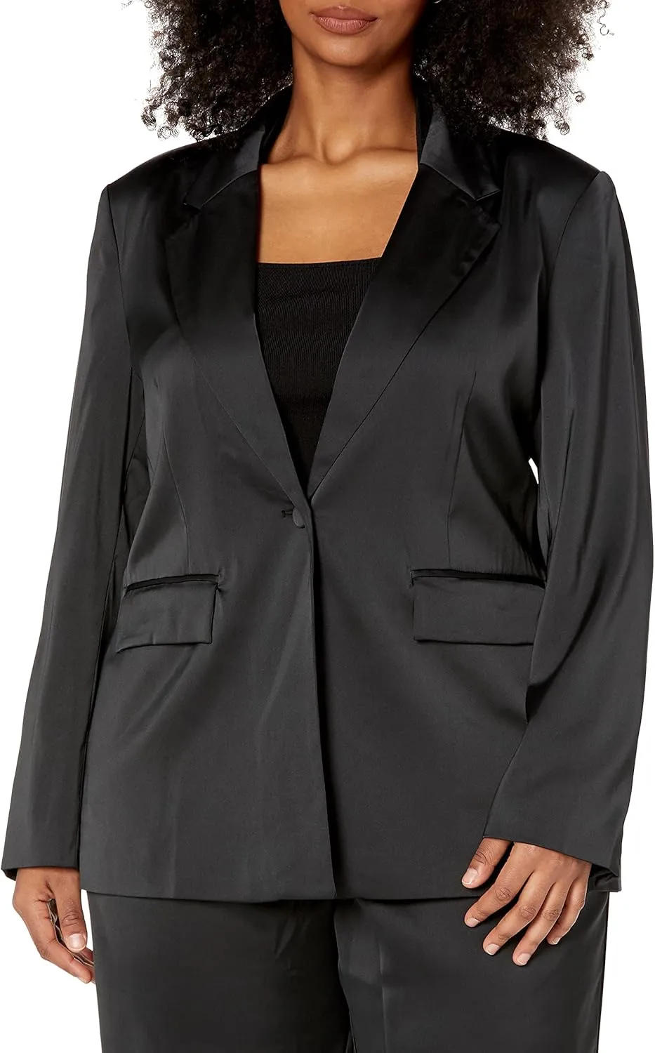The Drop Women's Zeke Silky Stretch Blazer