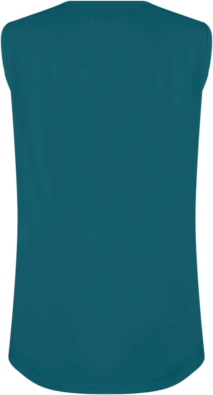 Women Tank Tops Crew Neck Shirts Loose Fit Tank Tops Sleeveless Tops Women T-Shirts Casual Summer Tops for Women