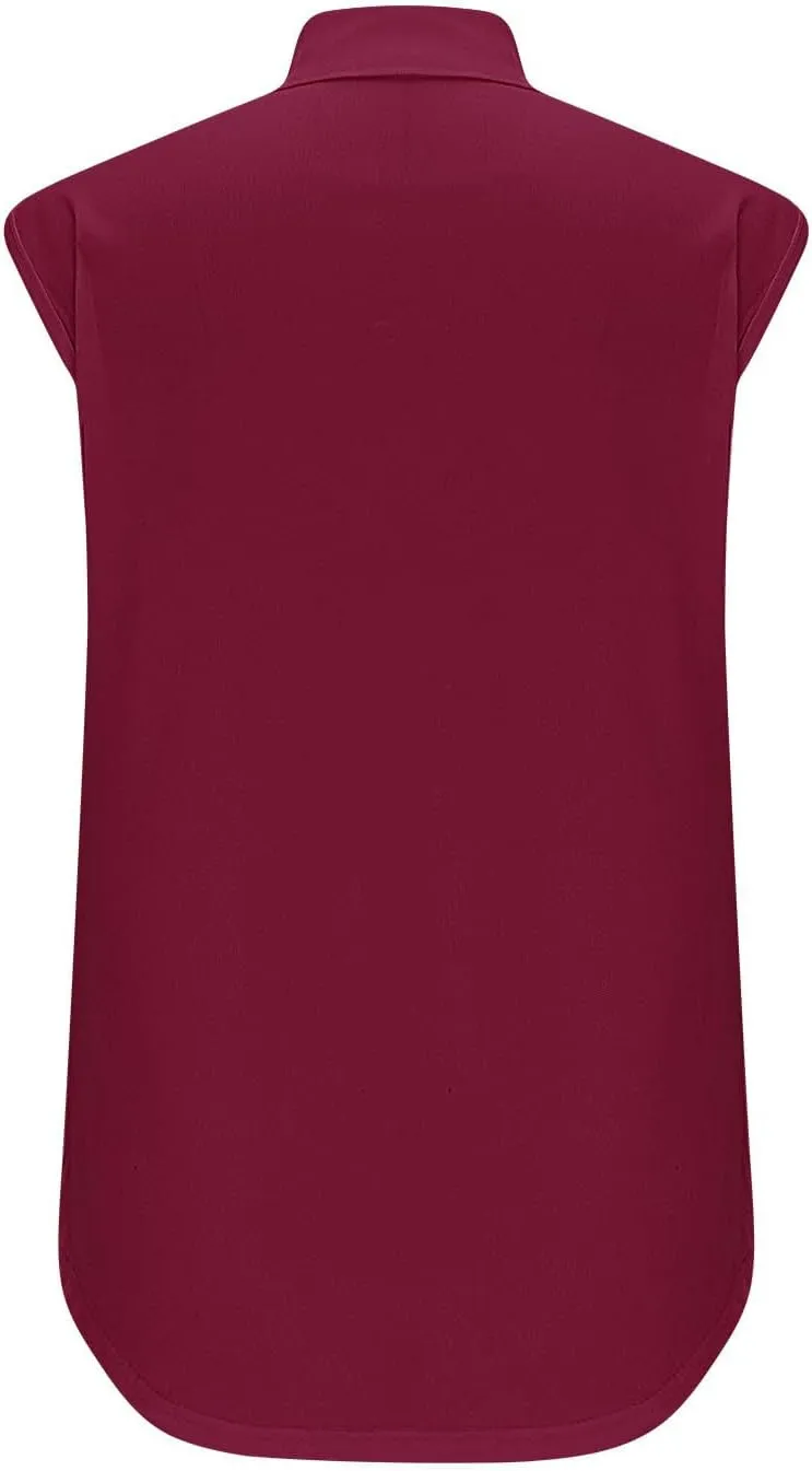 Womens Golf Shirt Tank Tops 1/4 Zip Tennis Tank Tops with Collar Outdoor Lightweight Quick Dry Workout Athletic Tops