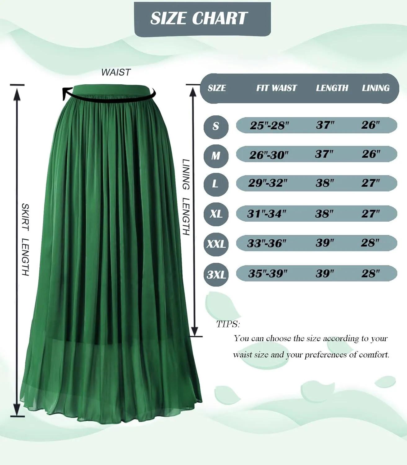 Women's Metallic Shiny Maxi Skirts Lightweight Silky Flowy Skirt for Summer Beach Holiday