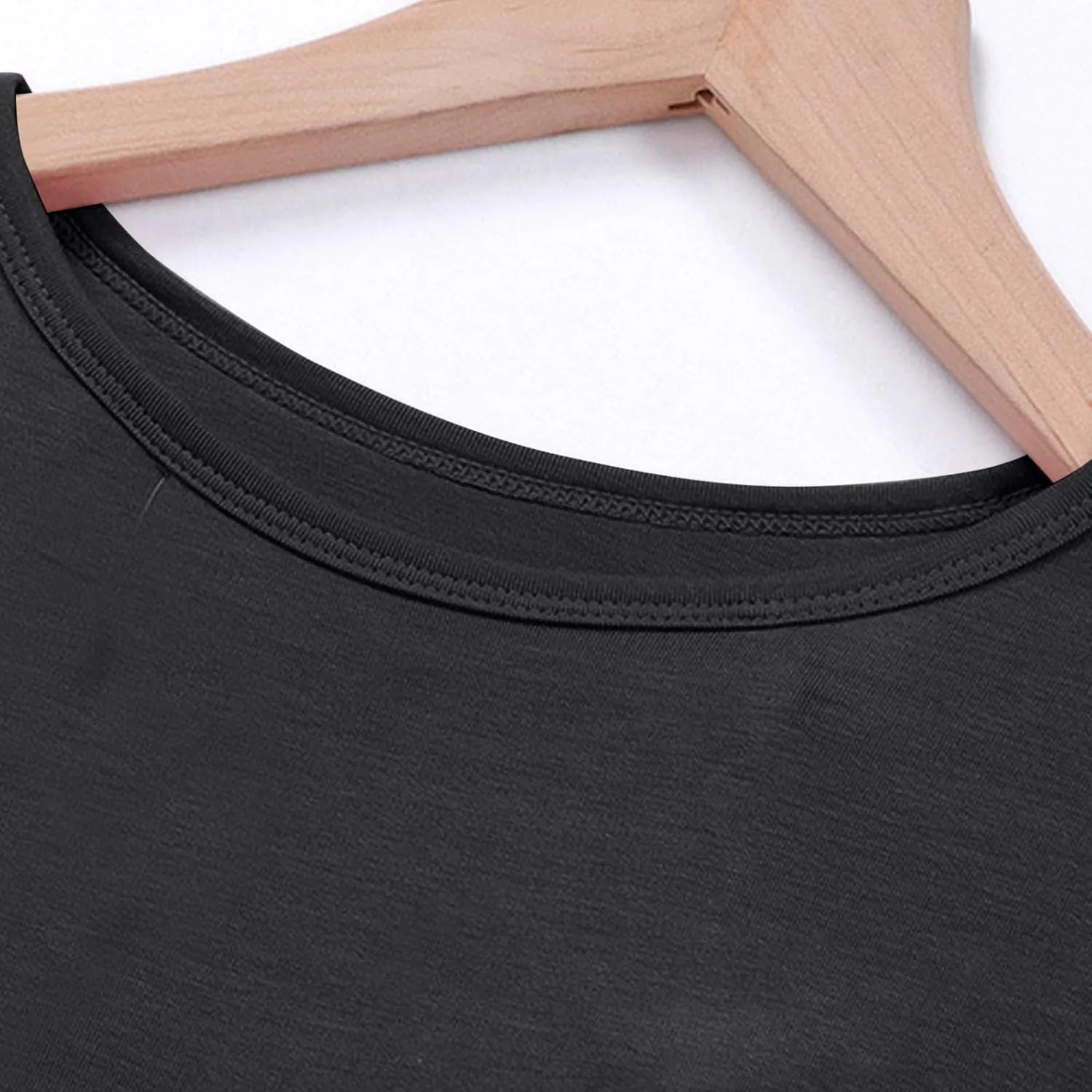 Women's Nightgown Soft Modal Sleep Dress Summer Short Sleeve Loose Comfy Sleepwear with Built in Shelf Bra