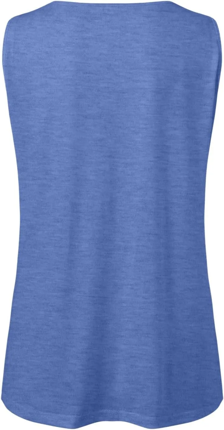 Womens Tank Tops Loose Fit Casual Flowy Tank Tops Square Neck Trendy Sleeveless Summer Tops Clothes Outfits 2025