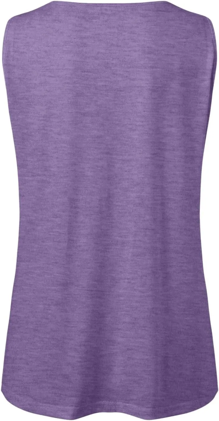 Womens Tank Tops Loose Fit Casual Flowy Tank Tops Square Neck Trendy Sleeveless Summer Tops Clothes Outfits 2025