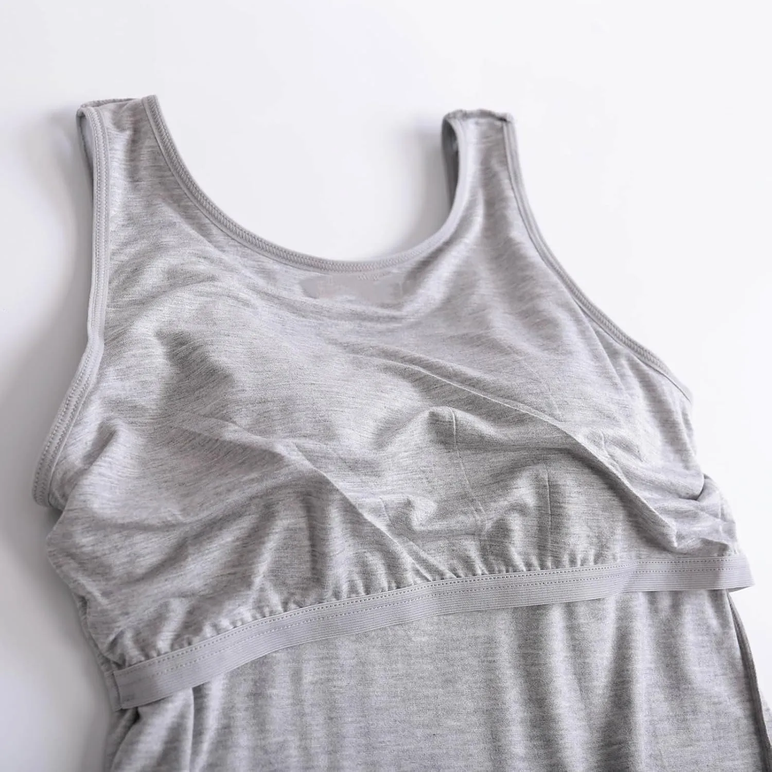 Womens Tank Tops with Built in Bra Modal Padded Camisole Yoga Bra Tanks Tops Racerback Workout Tops Cotton Undershirt
