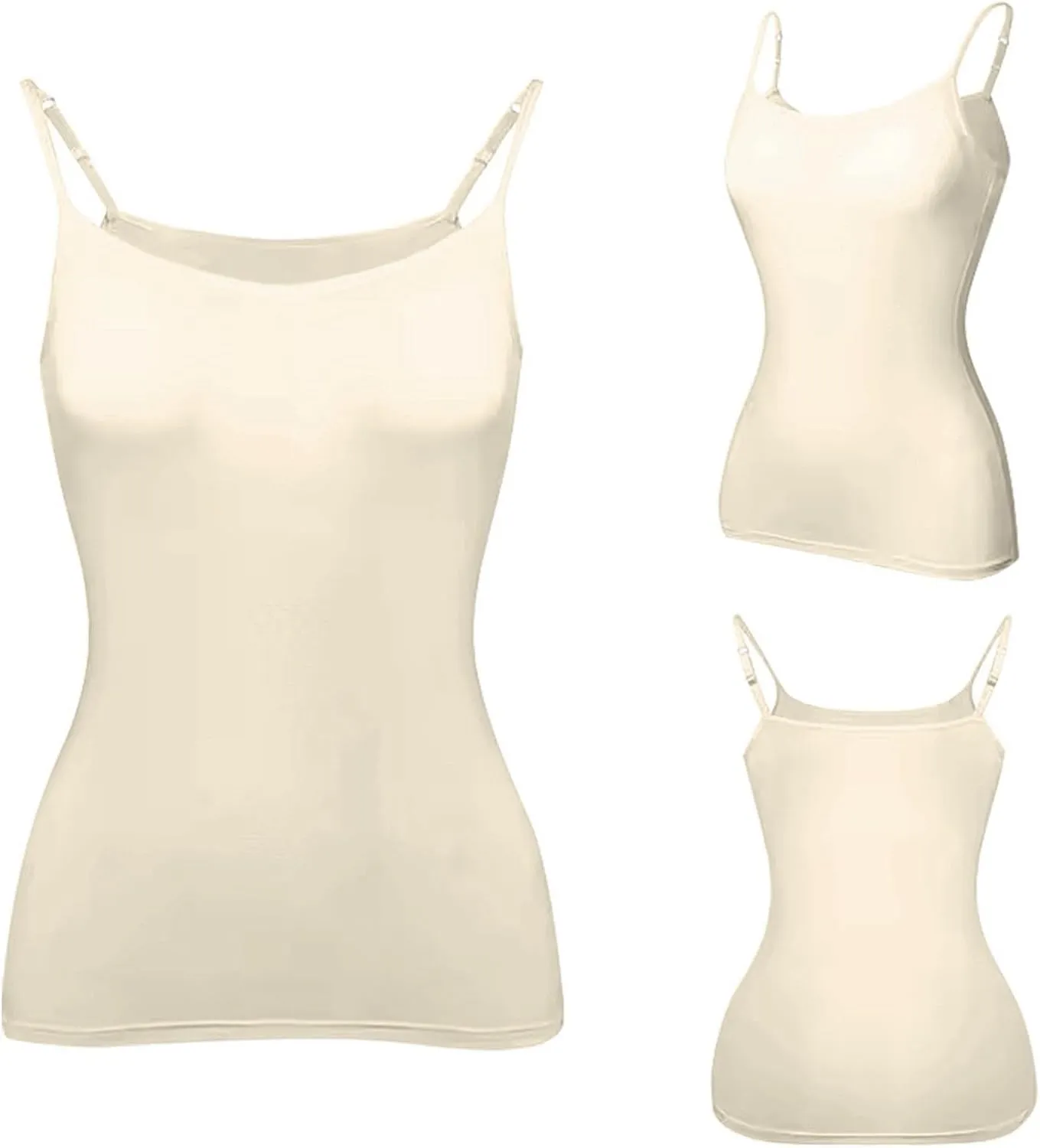 Womens Tank Tops with Built in Bras 2024 Plus Size Padded Workout Tops Casual Athletic Camisole Tops Basic Undershirts