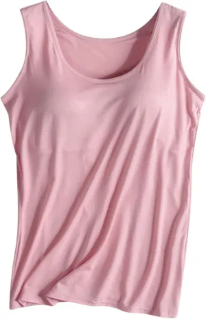Womens Workout Tank Tops Cool-Dry Sleeveless Muscle Tank Tops Loose Fit Athletic Yoga Tops Running Shirts with Bras