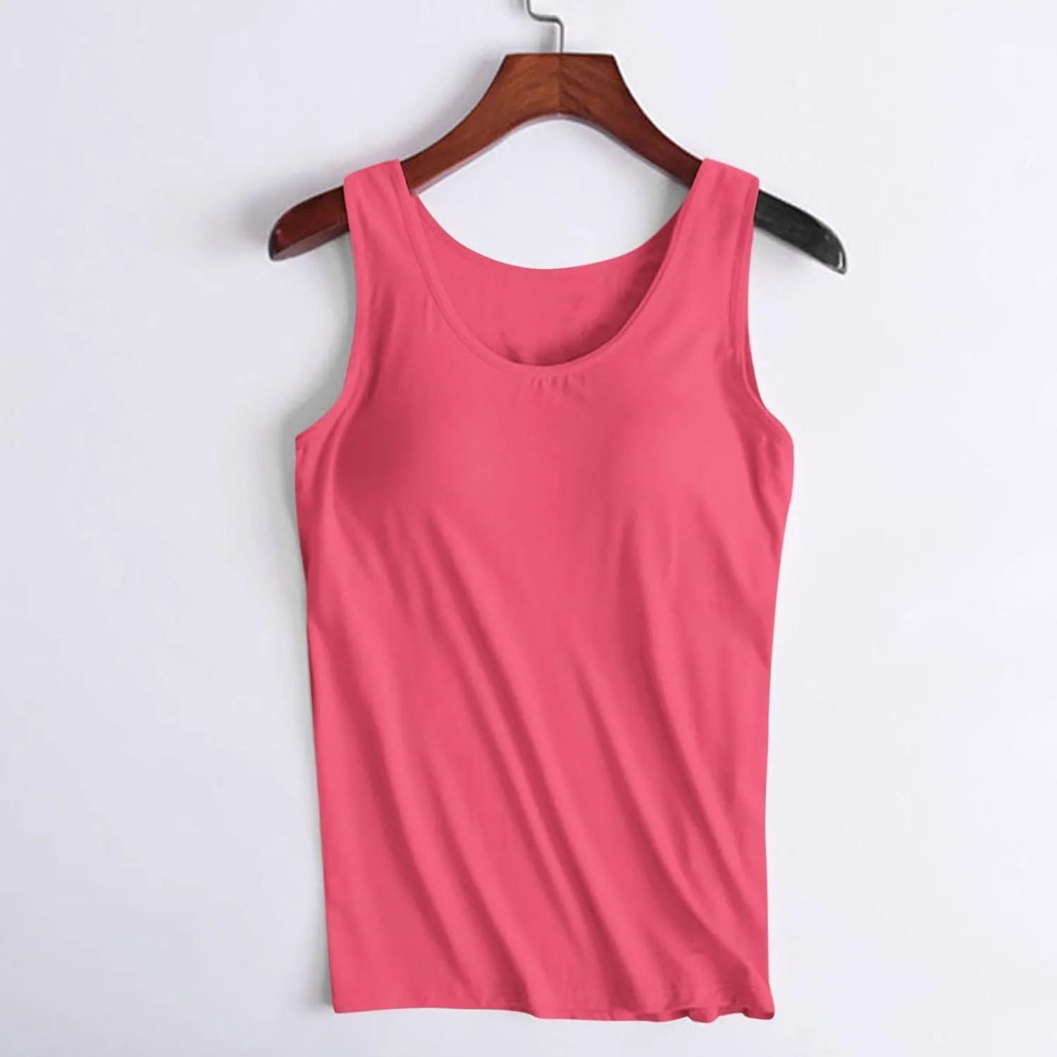 Womens Workout Tank Tops Cool-Dry Sleeveless Muscle Tank Tops Loose Fit Athletic Yoga Tops Running Shirts with Bras