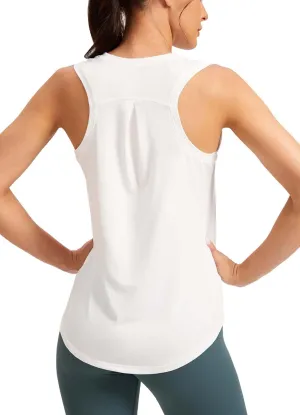 Women's Workout Tops Sleeveless Athletic Tops Running Tank Tops for Sports Exercise