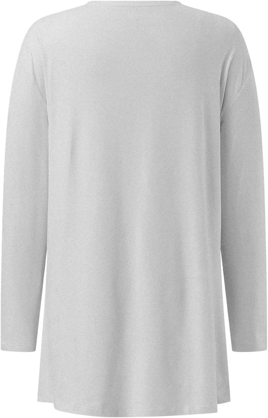 ZYXTIM Women Long Cardiagn 2024 Fall Long Sleeve Open Front Lightweight Casual Cardigan Jackets Draped Duster with Pockets
